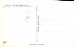 CPM Saint Jean Cap Ferrat Anse des fosses et vue sur Eze et Beaulieu