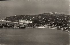 CPM Saint Jean Cap Ferrat La ville Le port et l'anse des fosses