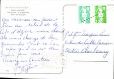 CPM Saint Jeannet Panorama Vue generale Baou de la gaude 