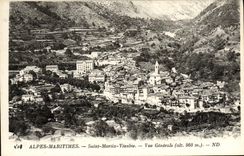 CPA Saint Martin Vesubie Vue Generale