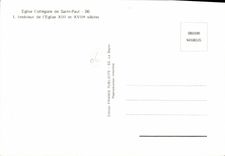 CPM Saint Paul Interieur de L'Eglise Eglise collegiale