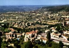 MODERN CARD Saint Paul de Vence View Air