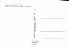 CPM Saint Paul de Vence Vue Generale Aerienne