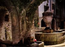 CPM Saint Paul Cote D'Azur La fontaine provencale