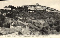 CPA Saint Paul Du Var Vue Generale