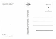 POSTAL MODERNA Theoule dimensiona el aire azul de la visión