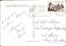 MODERN CARD La Turbie Museum of the Trophy Model of the Trophy of the Alps reconstitutes