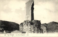 CPA La Turbie La Tour d'Auguste