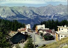 POSTAL MODERNA Valberg el centro de las cadenas de la estación del Honorat Saint las agujas de Pelens