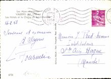 POSTAL MODERNA hoteles de Valberg y la cadena de St Honorat