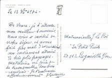 POSTAL MODERNA Vence el bonito