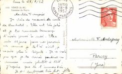 POSTAL MODERNA Vence la fuente bonita de Peyra