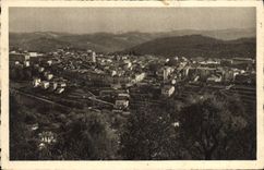 Opinión y mar de Vence de la POSTAL de la VENDIMIA