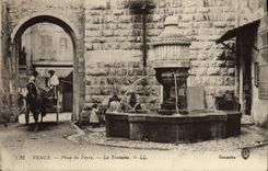 Lugares de Vence de la POSTAL de la VENDIMIA de Peyra la fuente