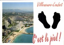 POSTAL MODERNA Villeneuve Loubet