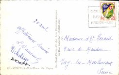 Lugares de Vence de la POSTAL de la VENDIMIA de Peyra