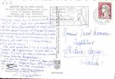 MODERN CARD Villefranche On Sea the Port the Vault Saint Pierre Jean Cocteau Welcome Hotel and new quays