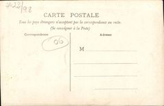 VINTAGE POSTCARD Villefranche the Street of the Church