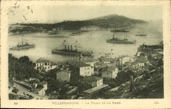 CPA Villefranche La Ville et La Rade Bateaux