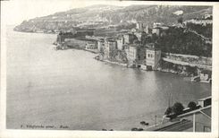VINTAGE POSTCARD Villefranche on Mer Splits