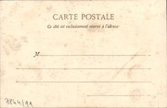 VINTAGE POSTCARD Villefranche Official visit has Bord of the Squadron Boats