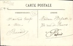 CPA Villefranche Vue Generale et le Cap Ferrat Bateaux