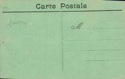 VINTAGE POSTCARD Villefranche Seen between the Olive-trees Boats