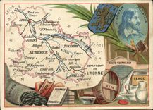 Chromo Yonne Auxerre Avallon Lion Cousin 