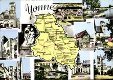MODERN CARD Yonne Auxerre
