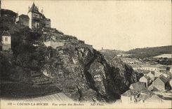 CPA Cousin La Roche Vue Prise des Roches