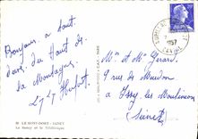 CPM Le Mont Dore Sancy Le Sancy et le Teleferique