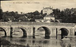 CPA Guillon Le Pont et le Chateau