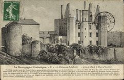 VINTAGE POSTCARD the castle of Rochefort of the road of Asnieres