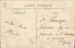 VINTAGE POSTCARD the castle of Rochefort of the road of Asnieres