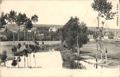CPA Arcy Sur Cure Vue Sur la Riviere