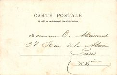 VINTAGE POSTCARD Arcy On Cure Seen On the River