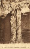VINTAGE POSTCARD Arcy On Cury Caves the Double Pillar