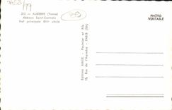 VINTAGE POSTCARD Auxerre Abbey Saint Germain Principal Nave