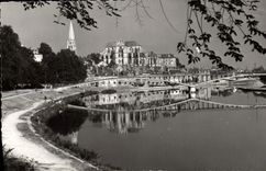 MODERN CARD Auxerre Yonne View