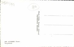 MODERN CARD Auxerre Yonne View