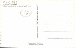 CPM Auxerre L'Yonne et la Pont Paul Bert