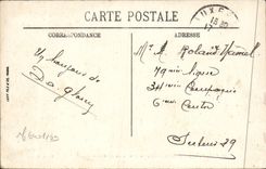 VINTAGE POSTCARD Auxerre Edges of Yonne To the Mill of Coffer dam