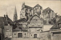 CPA Auxerre L'Eglise Saint Germain