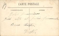 VINTAGE POSTCARD Auxerre the Cathedral Church Etienne Saint the Apse