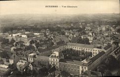 VINTAGE POSTCARD Auxerre View