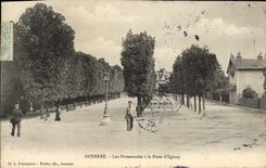 CPA Auxerre Les Promenades a La Porte d'Egleny