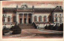 CPA Auxerre Le Palais De Justice