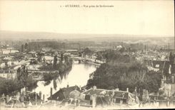 CPA Auxerre Vue Prise de Saint Germain