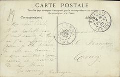 CPA Auxerre Vue Generale Prise du Pont de La Tournelle