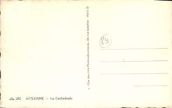 CPA Auxerre La Cathedrale
